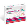 Аторвастатин-СЗ таблетки покрыт.плен.об. 10 мг 90 шт