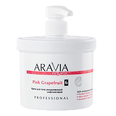 Купить Aravia Organic Крем для тела увлажняющий лифтинговый Pink Grapefruit 550 мл 1 шт цена