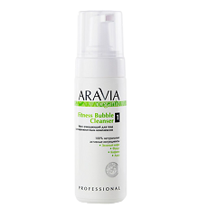 Купить Aravia Organic Мусс очищающий для тела с антицеллюлитным комплексом Fitness Bubble Cleanser 160 мл 1 шт цена