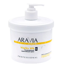 Купить Aravia Organic Увлажняющий укрепляющий крем Vitality SPA 550 мл 1 шт цена