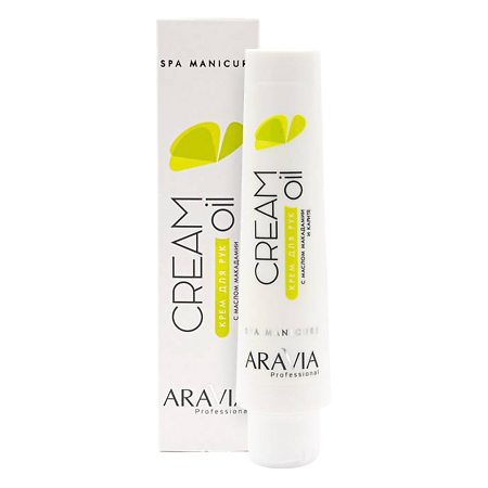 Изображение товара Aravia Professional Крем для рук Cream Oil с маслом макадамии и карите 100 мл 1 шт