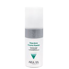 Купить Aravia Professional Энзимная пудра для умывания с азелаиновой кислотой Stop-Acne Enzyme Powder 150 мл 1 шт цена