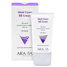 Купить Aravia Professional BB-крем Ideal Cover увлажняющий SPF15 тон 02 50 мл 1 шт цена