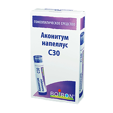 Изображение товара Аконитум напеллус С30 гранулы гомеопатические 4 г 1 шт