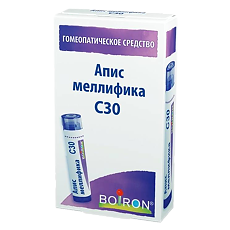 Купить Апис меллифика C30 гранулы гомеопатические 4 г 1 шт цена