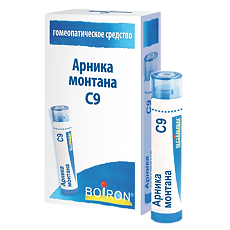 Купить Арника монтана C9 гранулы гомеопатические 4 г 1 шт цена