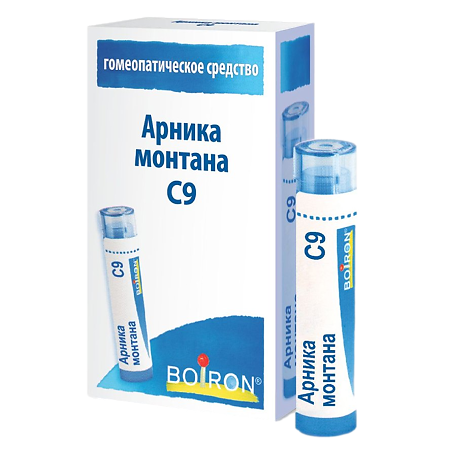 Арника монтана C9 гранулы гомеопатические 4 г 1 шт