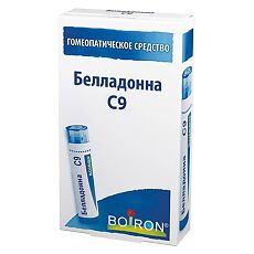 Изображение товара Белладонна C9 гранулы гомеопатические 4 г 1 шт
