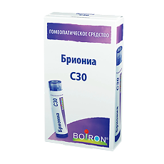 Купить Бриониа C30 гранулы гомеопатические 4 г 1 шт цена