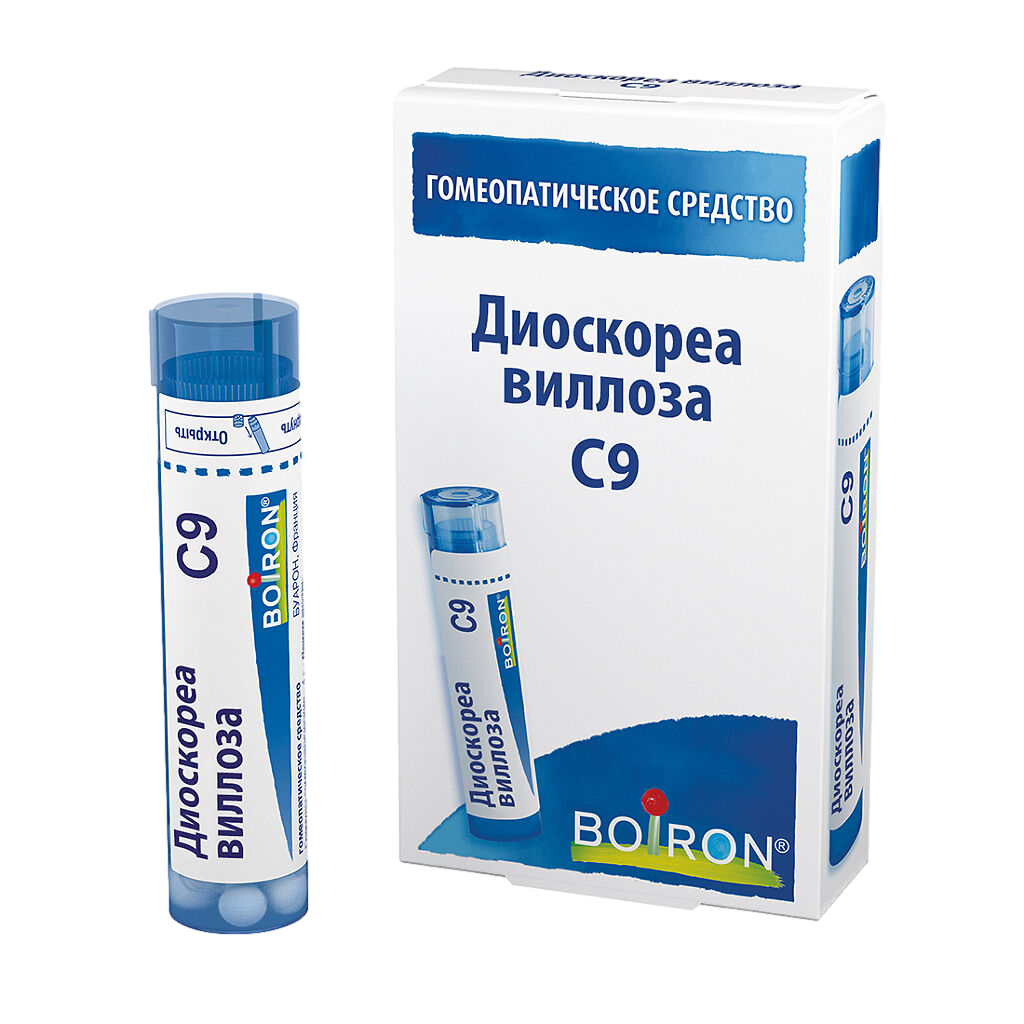Диоскореа виллоза C9, гранулы гомеопатические 4 г 1 шт - , цена и .