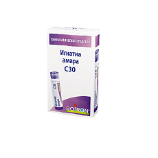 Купить Игнатиа амара С30 гранулы гомеопатические 4 г 1 шт цена