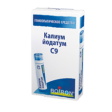 Купить Калиум йодатум C9 гранулы гомеопатические 4 г 1 шт цена