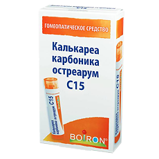 Купить Калькареа карбоника остреарум C15 гранулы гомеопатические 4 г 1 шт цена