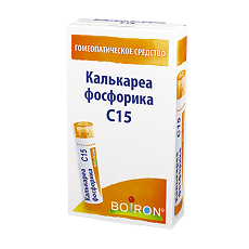 Изображение товара Калькареа фосфорика C15 гранулы гомеопатические 4 г 1 шт