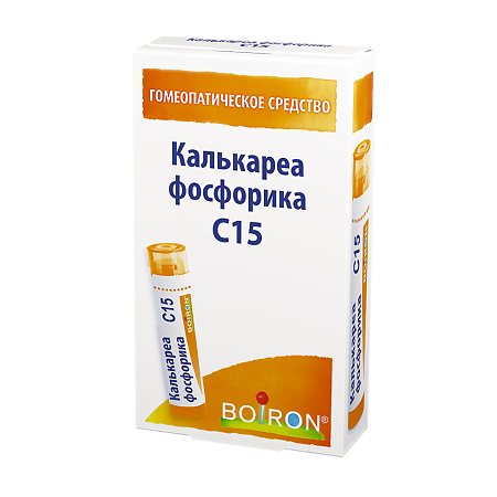 Калькареа фосфорика C15 гранулы гомеопатические 4 г 1 шт