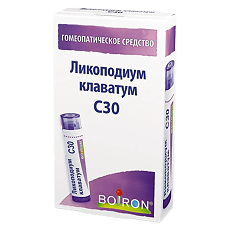 Купить Ликоподиум клаватум С30 гранулы гомеопатические 4 г 1 шт цена