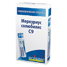 Изображение товара Меркуриус солюбилис C9 гранулы гомеопатические 4 г 1 шт