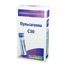 Купить Пульсатилла C30 гранулы гомеопатические 4 г 1 шт цена