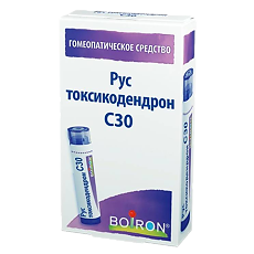 Изображение товара Рус токсикодендрон C30 гранулы гомеопатические 4 г 1 шт