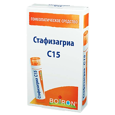 Изображение товара Стафизагриа C15 гранулы гомеопатические 4 г 1 шт