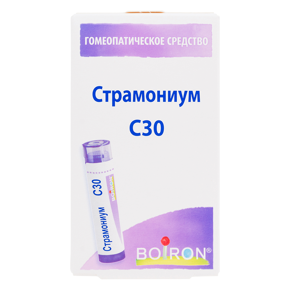 Страмониум C30 гранулы гомеопатические 4 г 1 шт - , цена и отзывы .