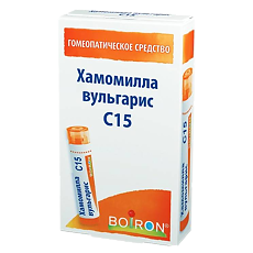 Купить Хамомилла вульгарис C15 гранулы гомеопатические 4 г 1 шт цена