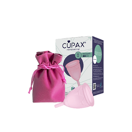 Cupax Менструальная чаша regular розовая 1 шт