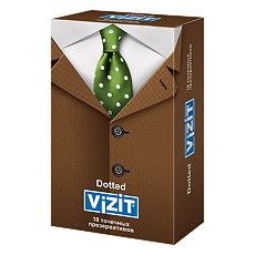 Купить Презервативы VIZIT Dotted точечные 18 шт цена
