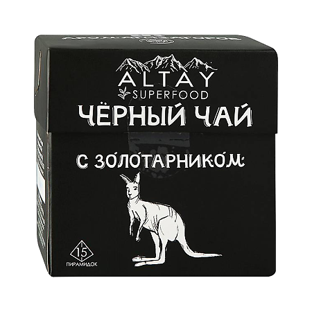 Чай черный Altay Superfood в пирамидках с золотарником 30 г 1 шт