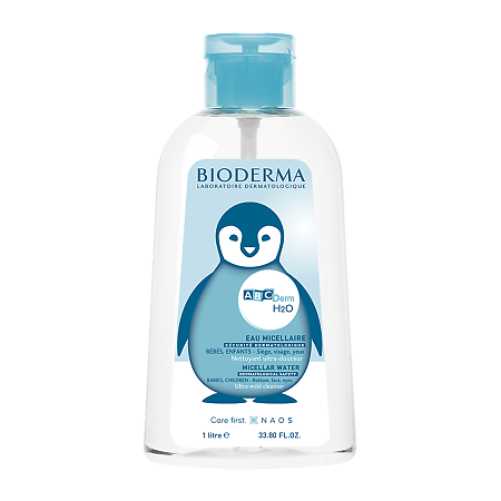 Bioderma ABCDerm Мицеллярная вода H2O для очищения детской кожи 1000 мл 1 шт