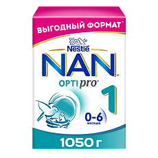 Изображение товара NAN 1 Optipro Премиум Сухая молочная смесь с рождения 525 г 2 шт