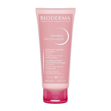 Bioderma Sensibio Очищающий гель для умывания для нормальной и чувствительной кожи лица 100 мл 1 шт