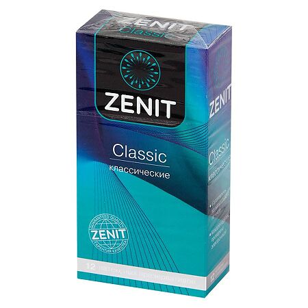 Zenit Презервативы классические 12 шт