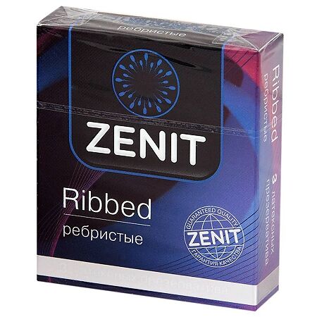 Zenit Презервативы ребристые 3 шт