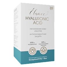 Купить Elance Hyaluronic acid / Эланс Гиалуроновая кислота капсулы массой 499 мг 30 шт цена