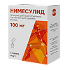 Нимесулид гранулы д/приг суспензии для приема внутрь 100 мг пак 2 г 4 шт