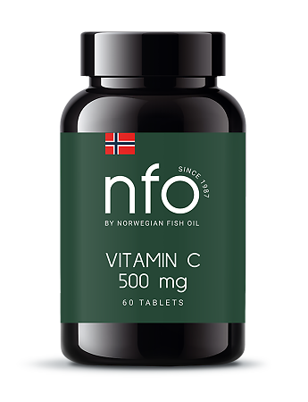 NFO Витамин C 500 мг таблетки жевательные 60 шт, 60 шт
