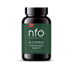 Изображение товара NFO B-комплекс / B-Complex B-комплекс таблетки массой 500 мг 90 шт