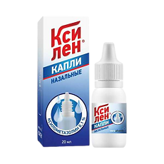 Купить Ксилен капли назальные 0,1 % 20 мл фл-кап 1 шт цена