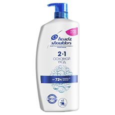 Купить Head and Shoulders Шампунь и Бальзам-ополаскиватель против перхоти 2в1 Основной уход 900 мл 1 шт цена