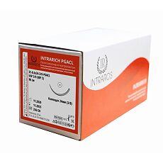 Купить Intrarich PGACL Полигликолид-ко-капролактон 3C-0,6x24-(3-0)-PGACL-(2-90) для ветеринарии 20 шт цена