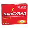 Найсулид таблетки 100 мг 20 шт