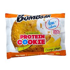 Купить Bombbar Печенье низкокалорийное Апельсин-имбирь 40 г 1 шт цена