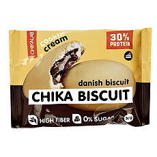 Купить Chikalab Печенье неглазированное с начинкой Бисквит датский 50 г 1 шт цена