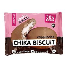 Купить Chikalab Печенье неглазированное с начинкой Бисквит капучино 50 г 1 шт цена