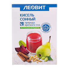 Изображение товара Леовит Кисель Сонный пакеты по 20 г 5 шт