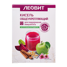 Изображение товара Леовит Кисель Общеукрепляющий пакеты по 20 г 5 шт