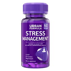 Купить Urban Formula Stress Management/Стресс Менеджмент капсулы массой 280 мг 60 шт цена