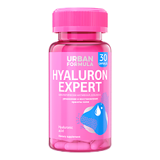 Купить Urban Formula Hyaluron Expert Гиалуроновая кислота 150 мг капсулы по 445 мг 30 шт цена