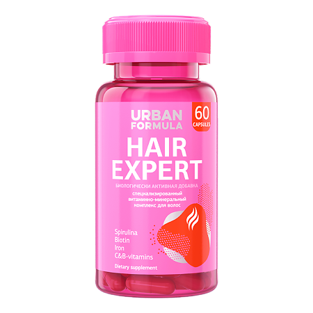 Urban Formula Hair Expert Ферулина капсулы по 300 мг 60 шт